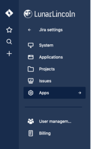 JIRA sidebar apps